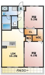 LIBERTE矢倉町の物件間取画像